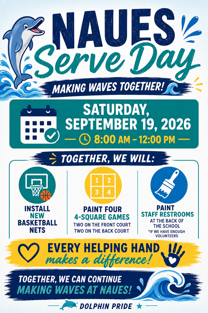 NAUES Serve Day - Saturday, September 19, 2026 