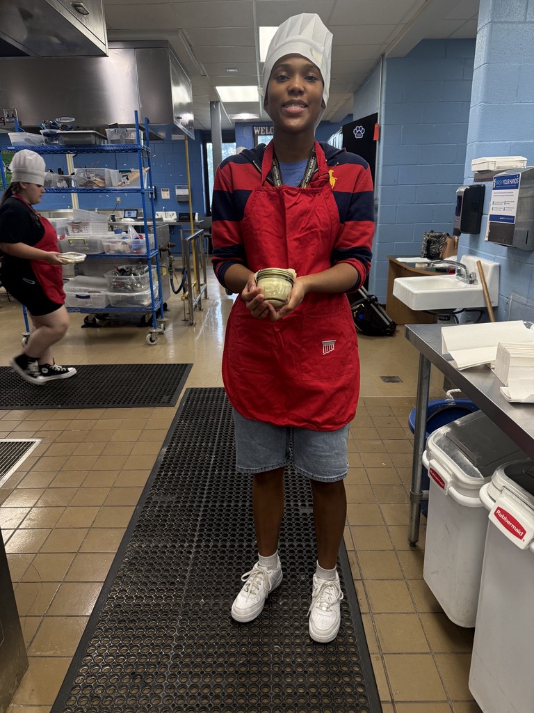 Culinary Students making butter