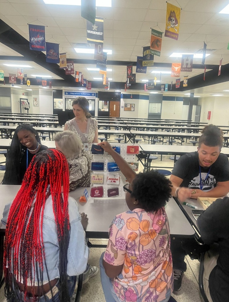 Students in cafeteria