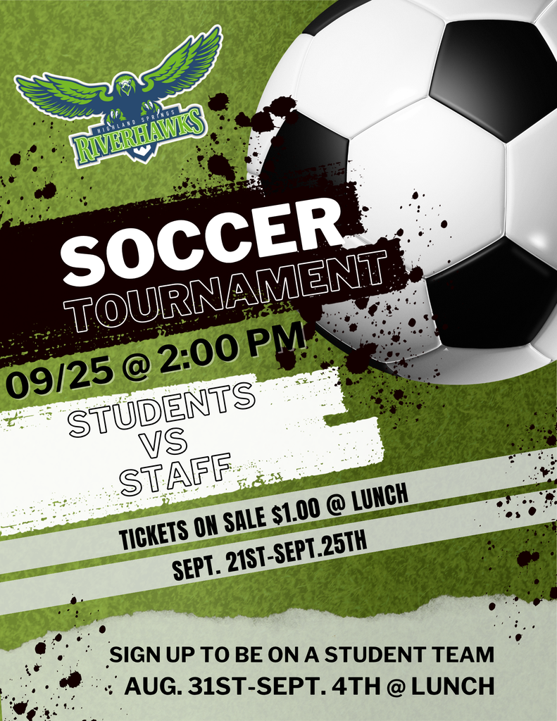 Student vs. Staff Soccer Tournament