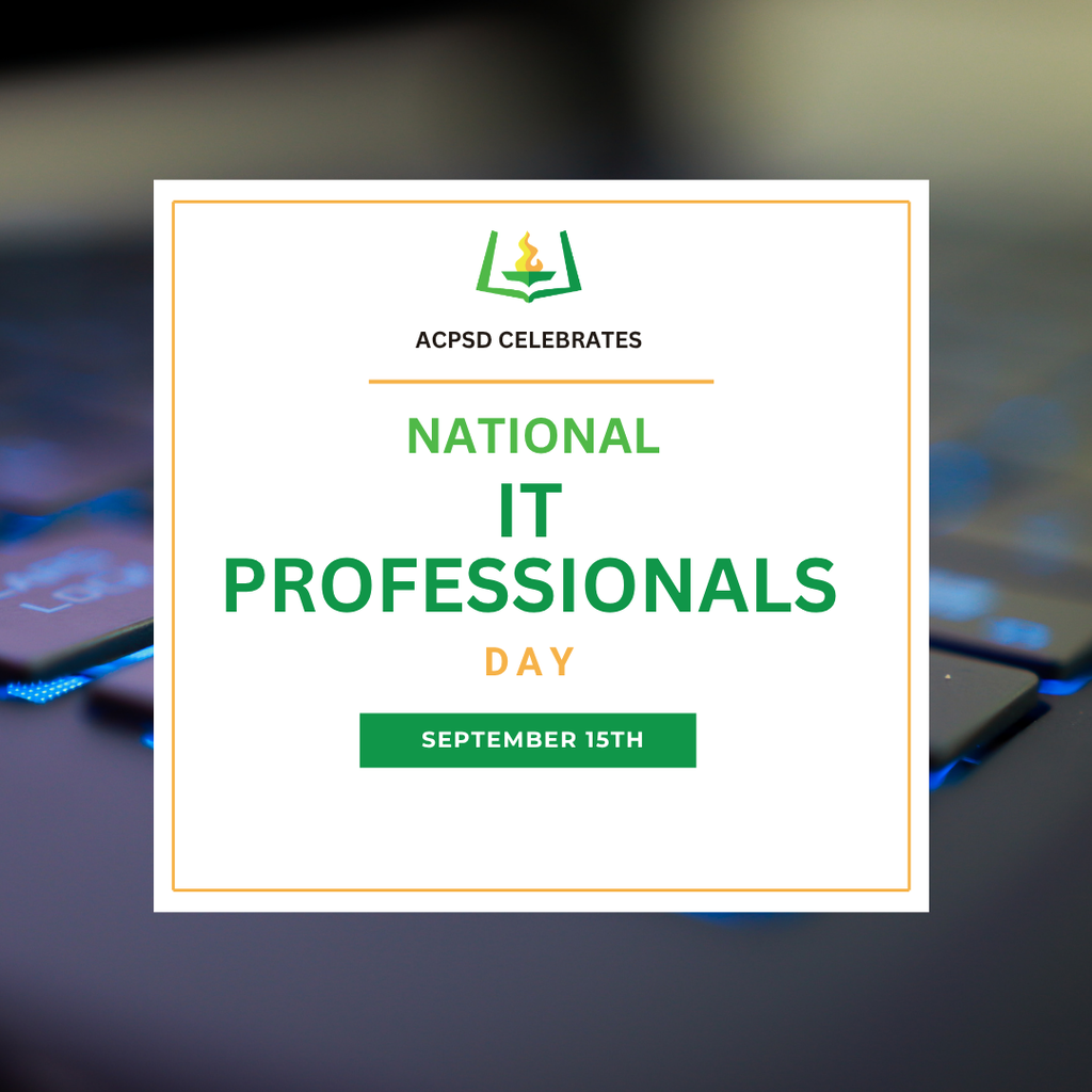 A flyer used to acknowledge and celebrate National IT Professionals Day.