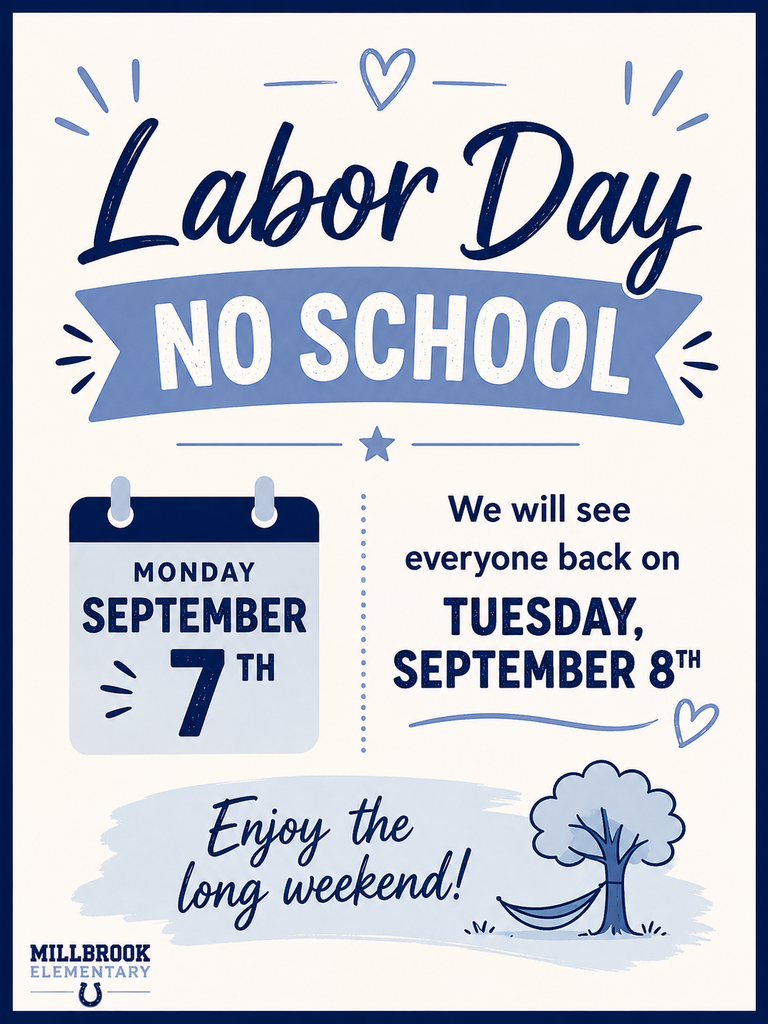 Labor Day- No School