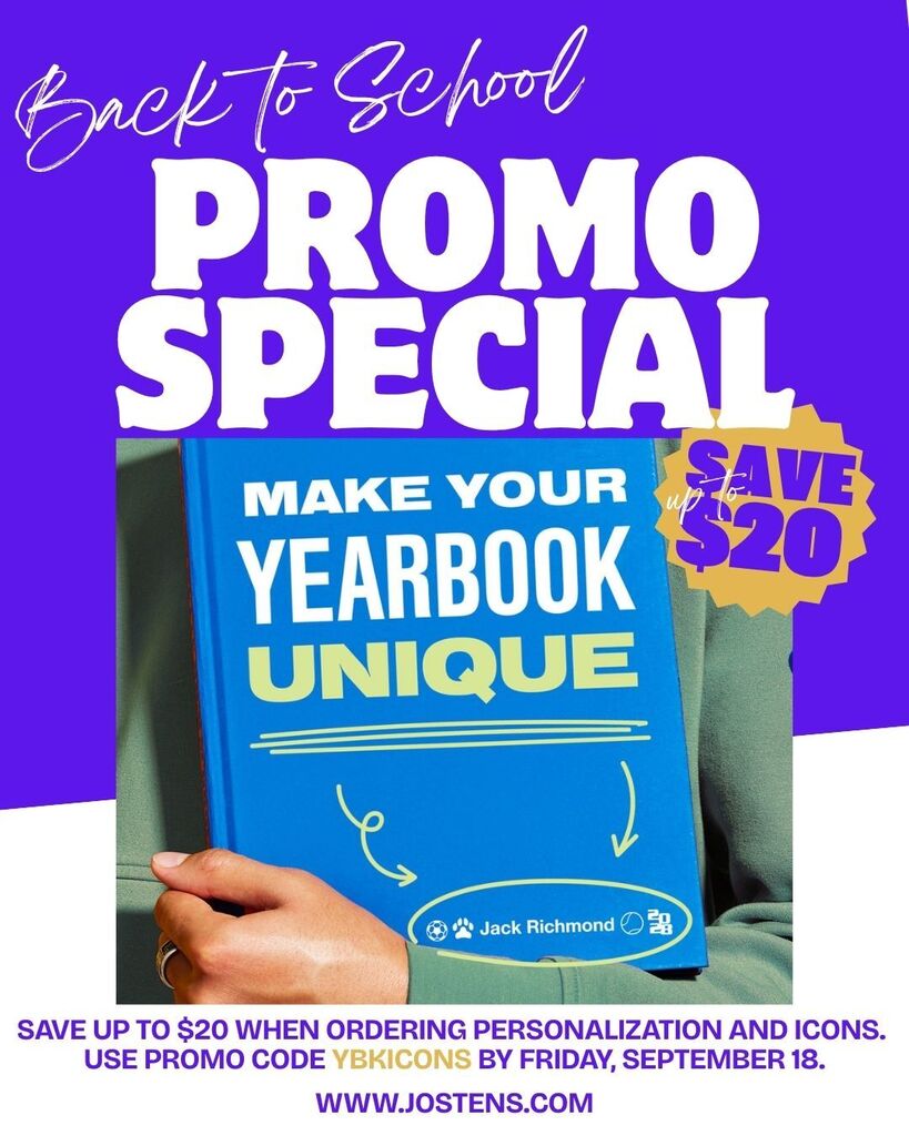 Back to School Yearbook Promo Special
