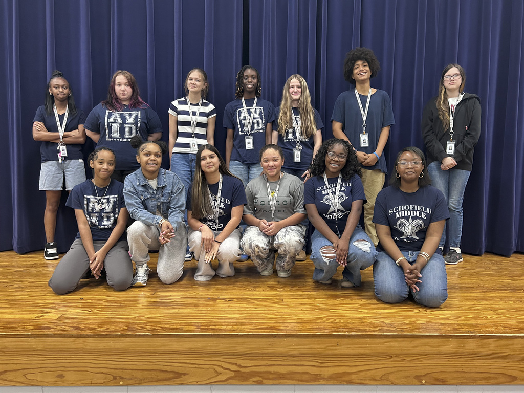 Picture of the AVID students