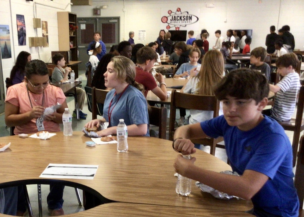 AVID student breakfast.