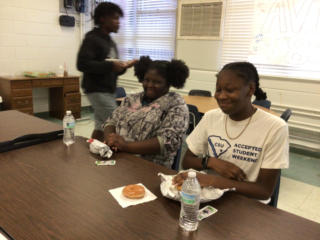 AVID student breakfast.