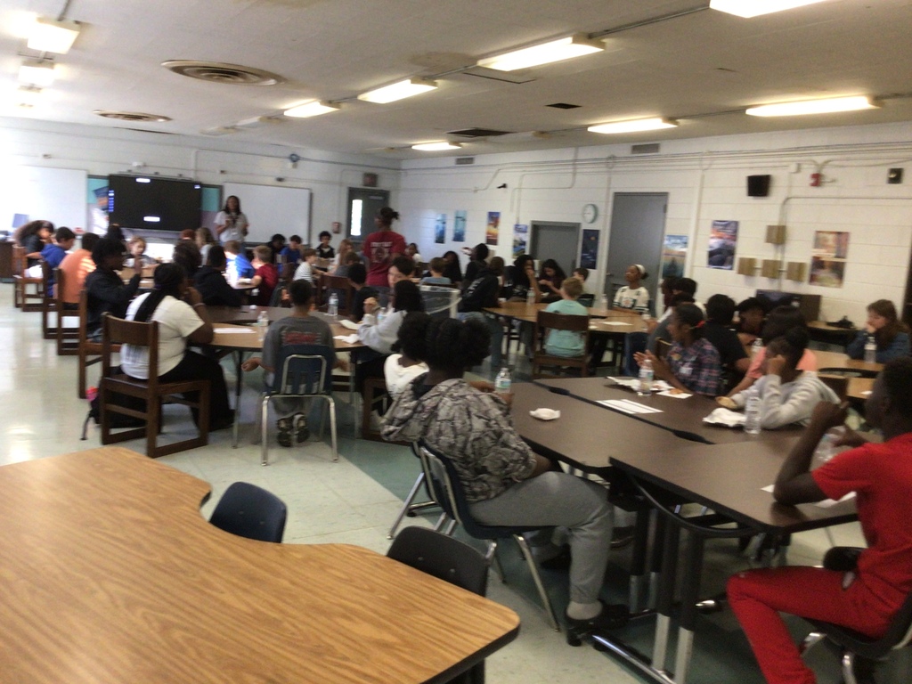 AVID student breakfast.