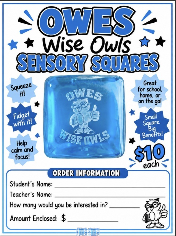 Interest form for sensory squares for sale.  