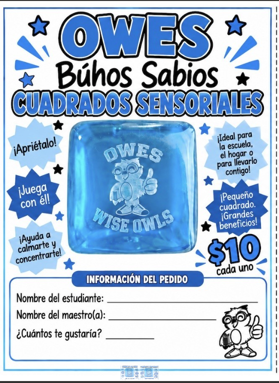Interest form for sensory squares for sale.