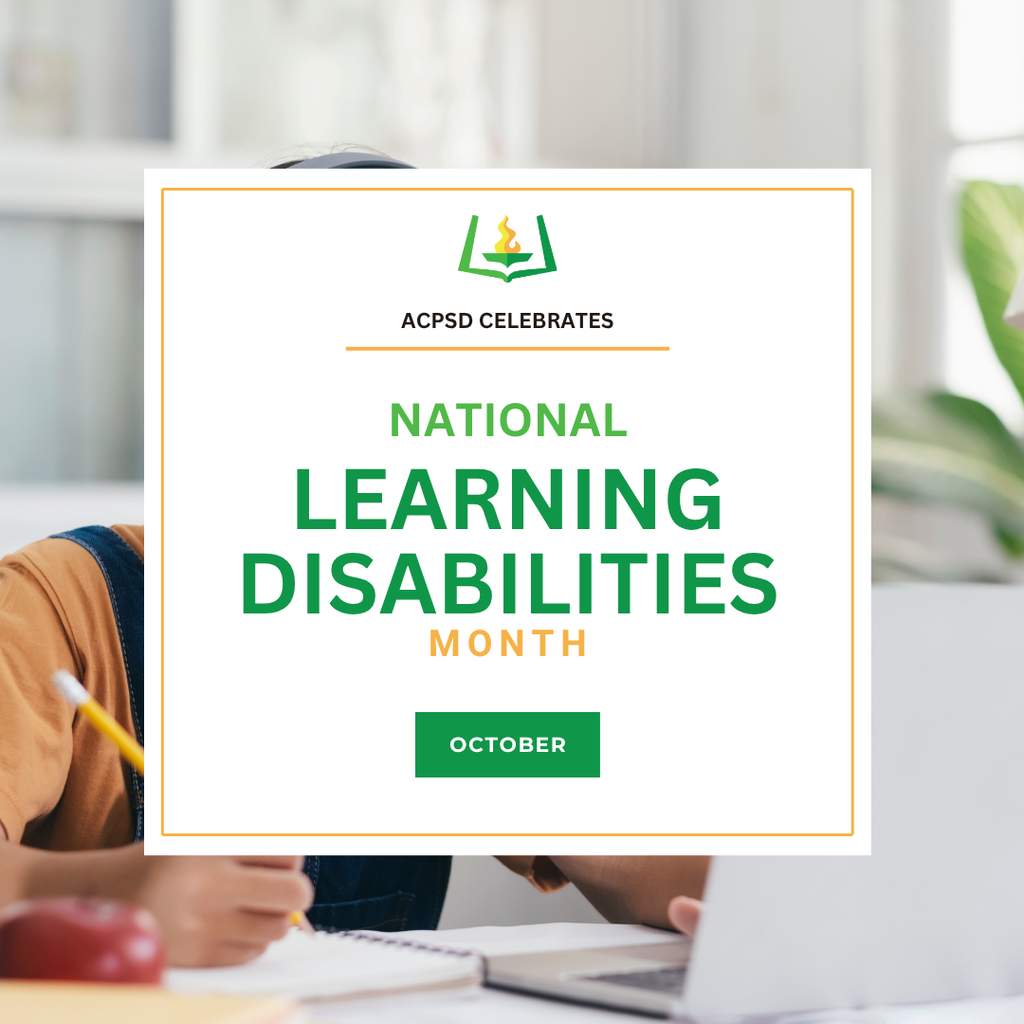 A flyer made for National Learning Disabilities Month.