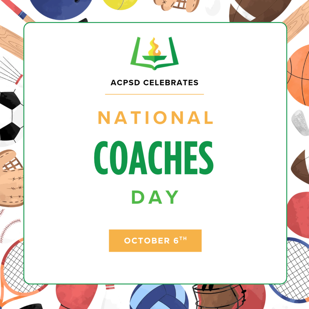 Graphic created to celebrate National Coaches Day.