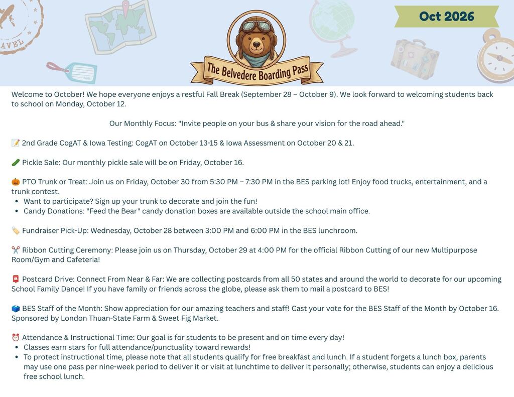 October Letter