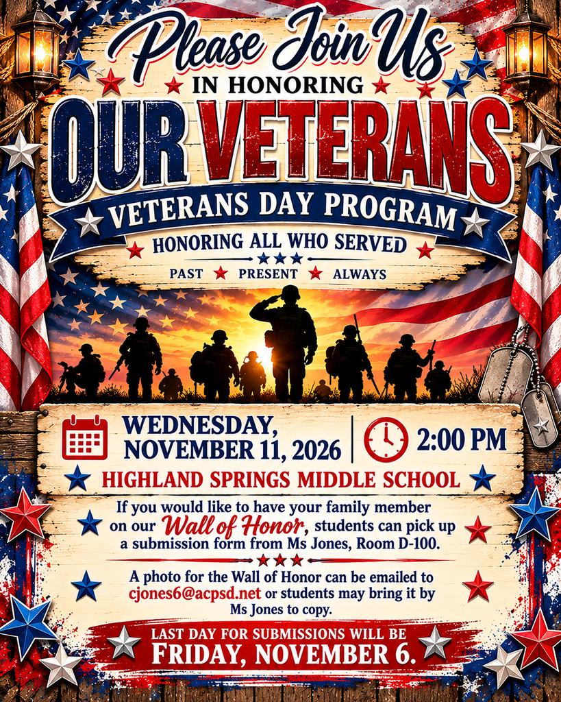 Veterans Day decorative flyer