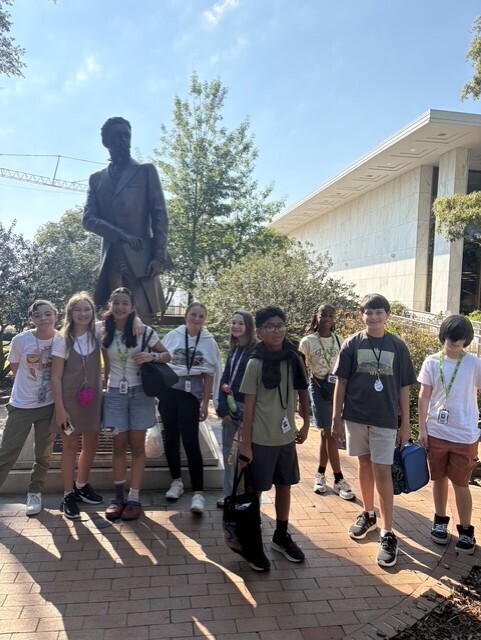 Students on Field Trip