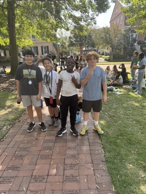 Students on Field Trip