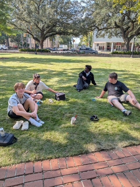 Students on Field Trip