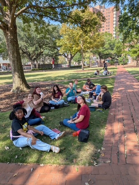 Students on Field Trip