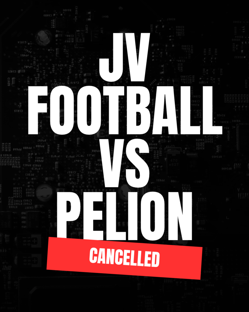 JV Football Cancelled
