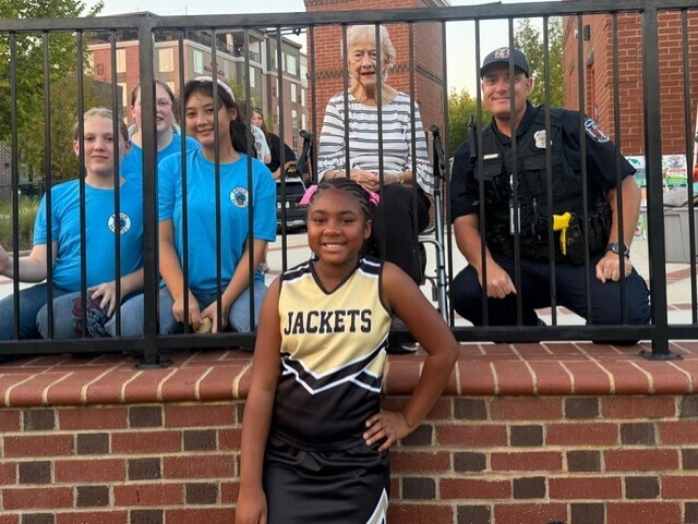 Students at Rock for Rescues event