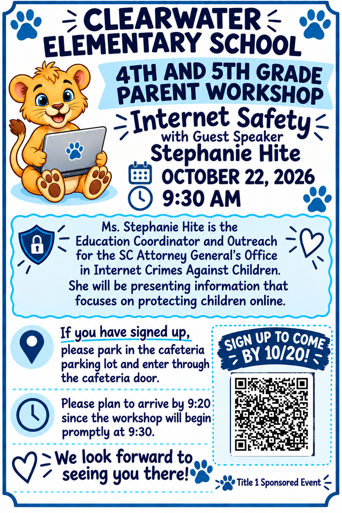 4th and 5th Parent Workshop: Internet Safety