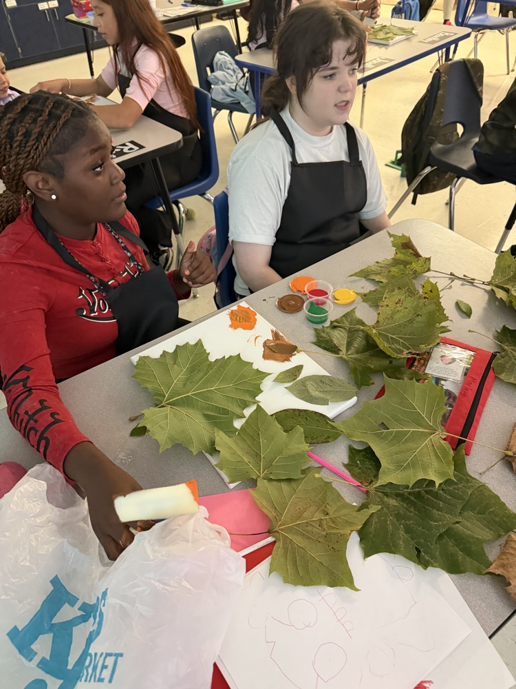 Painting Fall Leaves 