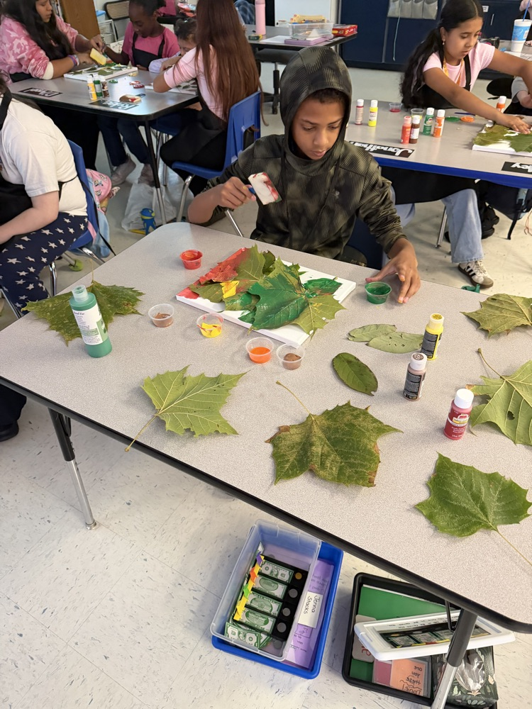 Painting Fall Leaves 