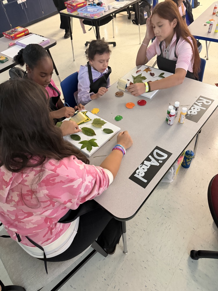 Painting Fall Leaves 