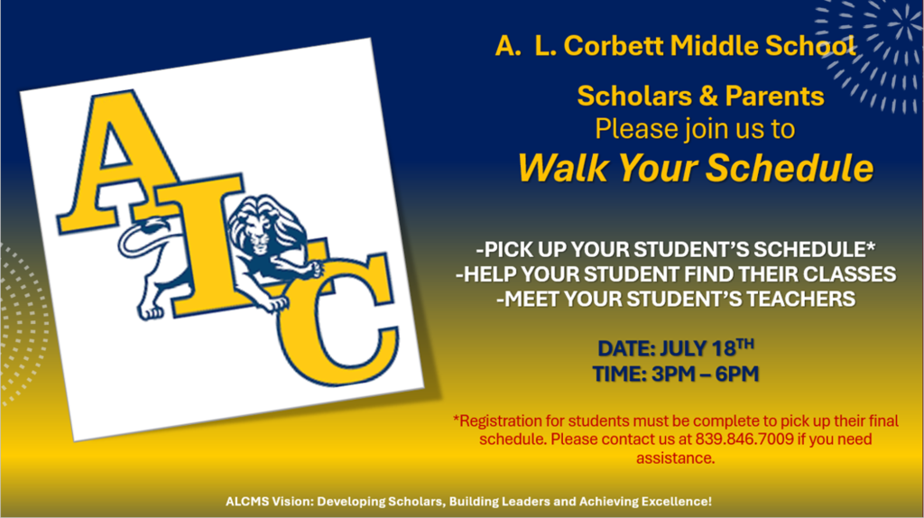 ALCMS 2024 Walk Your Schedule
