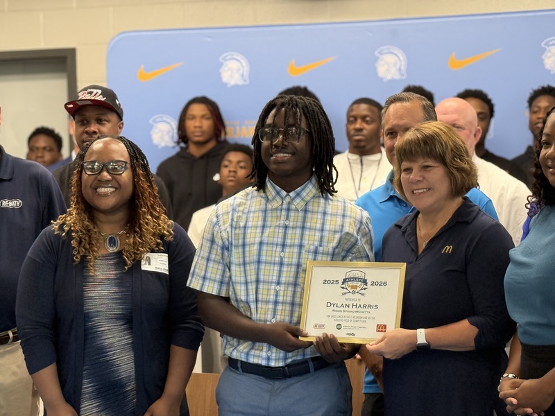 RSM Middle/High's Dylan Harris named WJBF's Scholar Athlete of the Week.