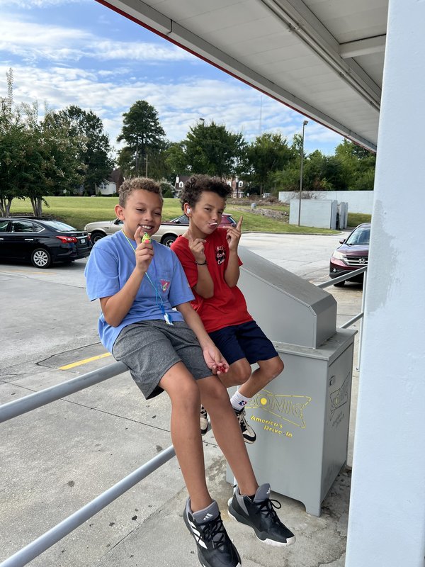 Bear Cubs at Sonic spirit night.