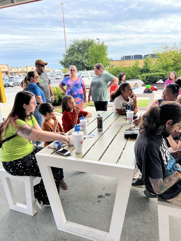 Bear Cubs at Sonic spirit night.