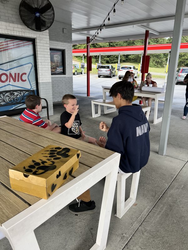 Bear Cubs at Sonic spirit night.