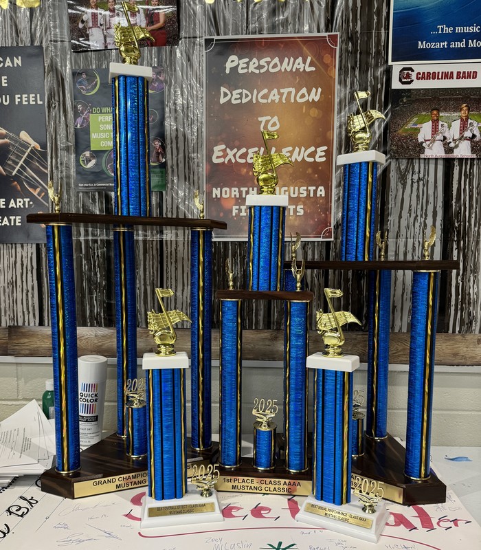 Picture of trophies.