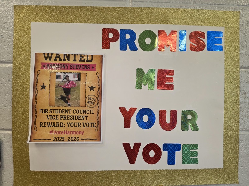 Campaign poster.