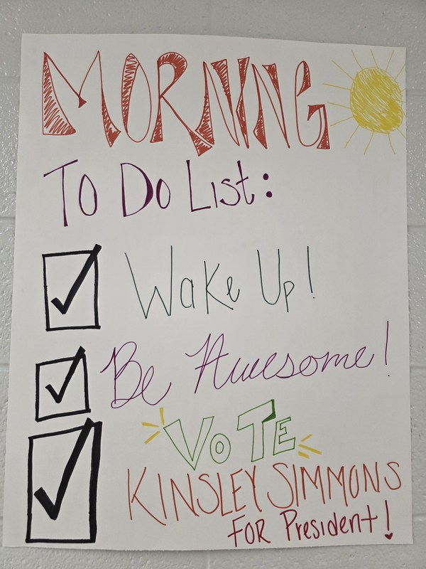 Campaign poster.