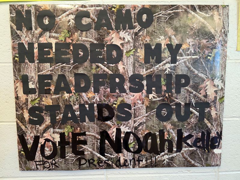 Campaign poster.