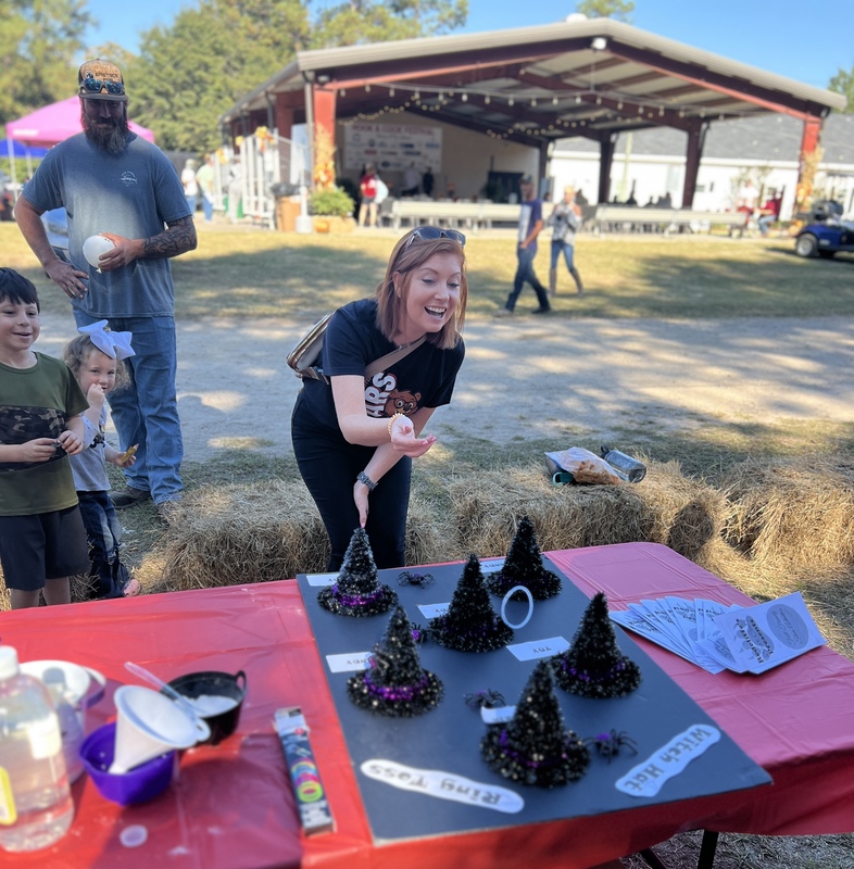 Staff at Hook n Cook festival.