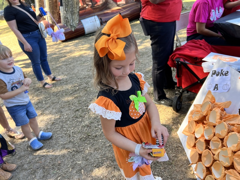 Student at Hook n Cook festival.