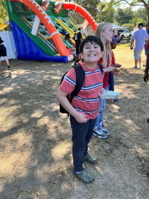 Student at Hook n Cook festival.