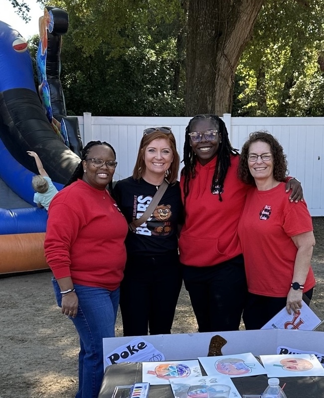 Staff at Hook n Cook festival.