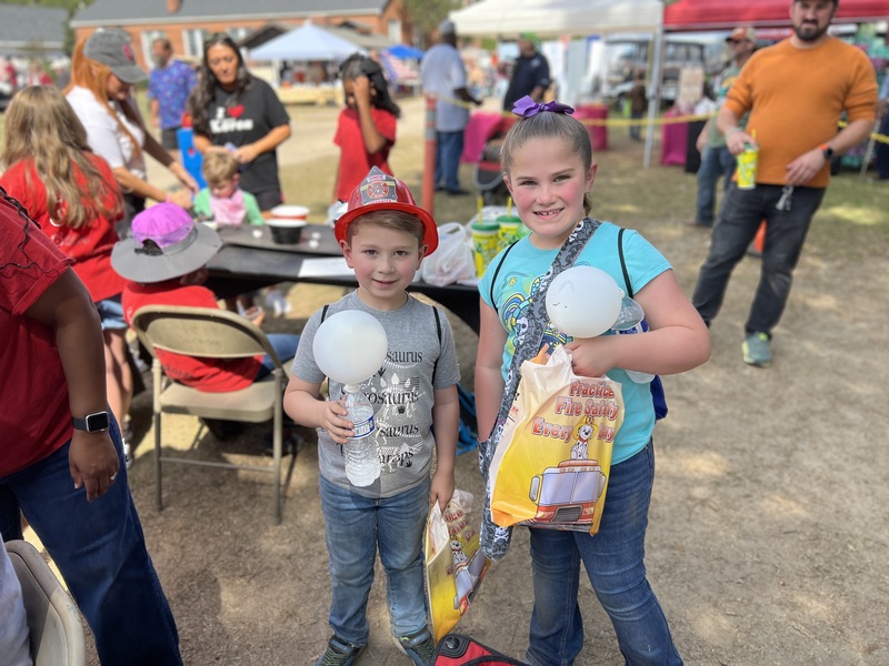 Students at Hook n Cook festival.