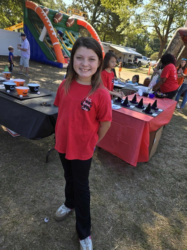 Student at Hook n Cook festival.