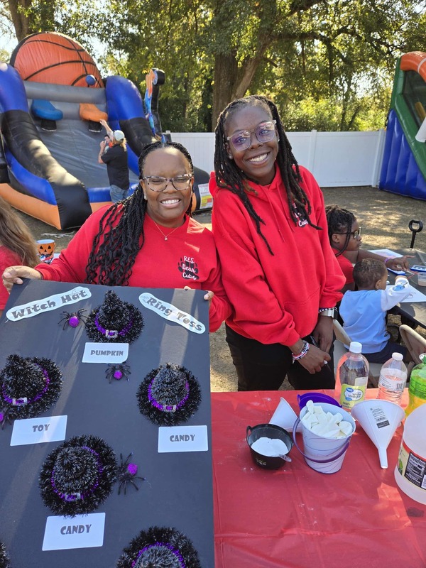 Staff at Hook n Cook festival.