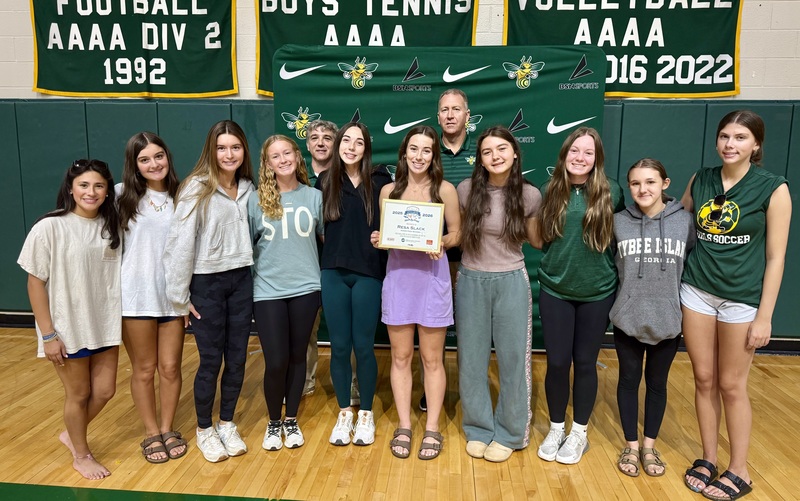 Aiken High School's Resa Slack honored as WJBF Scholar Athlete.