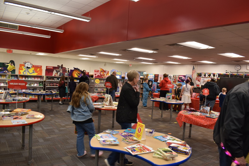Book Fair crowd.