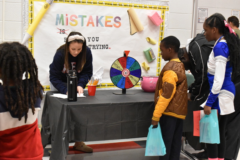 Spin the wheel game.