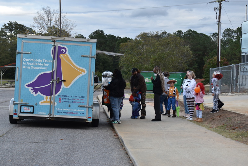 Pelican's snoball truck.