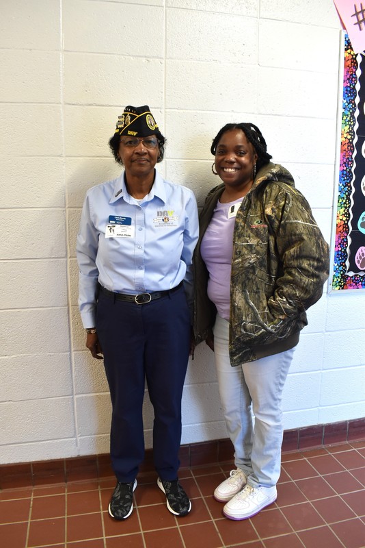 Veterans with family.