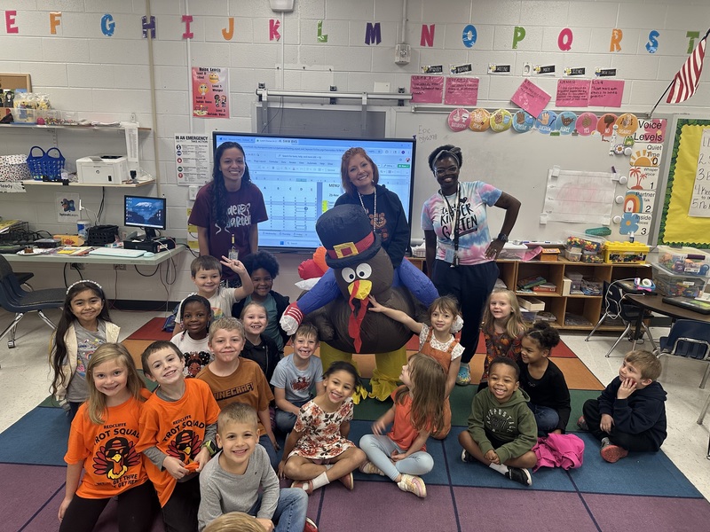 Class with principal.