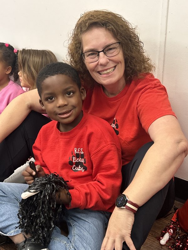 Spirit team leader with spirit team member.